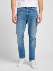MESKIE SPODNIE LEE WEST VINTAGE WEAR 112346326. Spodnie materiałowe męskie Lee, bez wzorów, z jeansu, vintage. Za 189.99 zł.