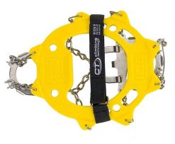 Raki turystyczne do wspinaczki Climbing TechnologyPlus Ice Traction Crampons. Żółte obuwie trekkingowe damskie Climbing Technology, na zimę. Za 149.50 zł.