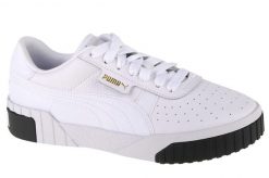 Buty sportowe damskie Puma Cali. Białe buty sportowe na co dzień damskie Puma, bez wzorów, z materiału, trekkingowe. Za 139.00 zł.