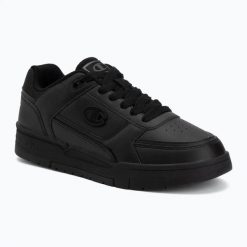 Buty Champion RD18 Heritage Low Cut. Czarne buty sportowe na co dzień damskie CHAMPION, z gumy, bez zapięcia. Za 289.99 zł.