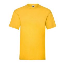 Koszulka Unisex Dla Dorosłych Valueweight. Brązowe bluzki damskie Fruit of the Loom, xl, bez wzorów, sportowe, bez kołnierzyka, bez ramiączek. Za 35.99 zł.