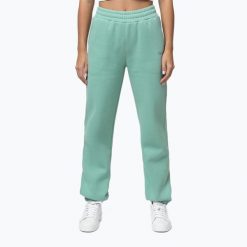Spodnie damskie Pitbull Tulla. Zielone spodnie dresowe damskie PITBULL, bez wzorów. Za 169.99 zł.
