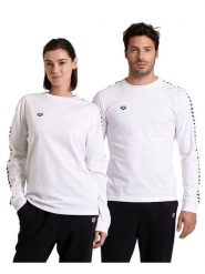 Arena Koszulka w kolorze białym rozmiar: M. Białe bluzki damskie Arena, m, bez wzorów, z bawełny, bez kołnierzyka, bez ramiączek. Za 86.99 zł.