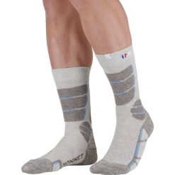 Skarpetki Monnet Lin Haute. Szare skarpetki damskie MONNET, bez wzorów, z bawełny. Za 138.00 zł.