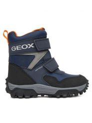 Geox Śniegowce J Himalaya B Abx J46FRE 0FU50 C0659 S Granatowy. Niebieskie buty zimowe chłopięce Geox, z materiału. Za 309.99 zł.
