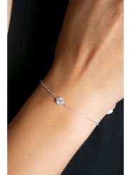 Lodie Silver Srebrna bransoletka z elementem ozdobnym rozmiar: onesize. Szare bransoletki damskie Lodie Silver, srebrne. Za 39.95 zł.