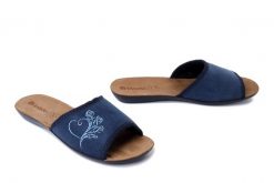 INBLU NP-1H 004 granatowy, kapcie damskie. Niebieskie kapcie damskie Inblu. Za 65.99 zł.