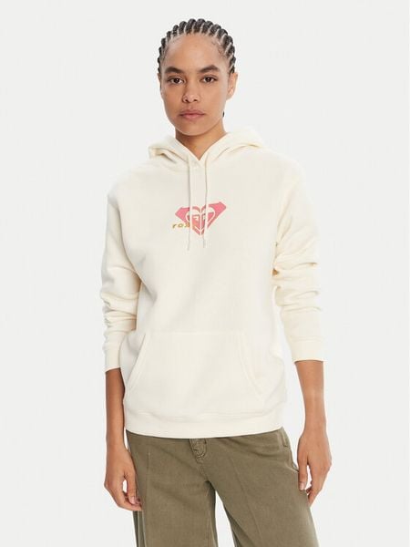 Roxy Bluza Surf Stoked Crew Brushed Vint ERJFT05018 Écru Regular Fit. Bluzy bez kaptura damskie Roxy, s, z bawełny. Za 119.99 zł.