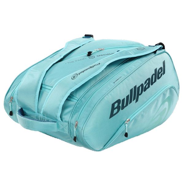 Torba do padla Bullpadel Flow 072. Czarne torebki klasyczne damskie bullpadel, bez wzorów, bez dodatków. W wyprzedaży za 239.40 zł.