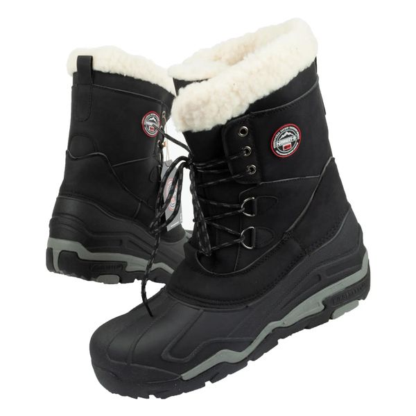 Buty sportowe Geographical Norway CARL BLACK. Czarne buty sportowe na co dzień męskie Geographical Norway, na zimę, z polaru, bez zapięcia, trekkingowe. Za 199.00 zł.