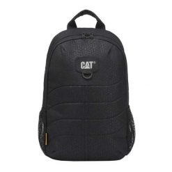 Plecak Benson 22L. Czarne plecaki damskie CATerpillar, bez wzorów, z materiału. Za 221.99 zł.