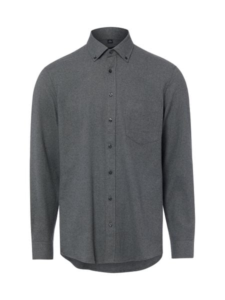 Andrew James koszula flanelowa Mężczyźni Regular Fit Flanela szary, S. Szare koszule męskie Andrew James, m, bez wzorów, bez kołnierzyka, bez ramiączek. Za 249.95 zł.