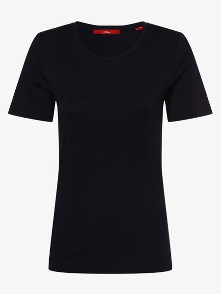 S.Oliver T-shirt Kobiety Bawełna niebieski, 40. Niebieskie t-shirty damskie S.Oliver, s, bez wzorów, z bawełny, bez kołnierzyka. Za 69.95 zł.