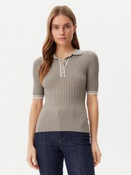 Guess Sweter W5GR37 Z3L10 Zielony Regular Fit. Zielone swetry klasyczne damskie Guess, l, z wiskozy, bez kołnierzyka. Za 199.99 zł.