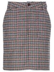 Camel Active Spódnica w kolorze czarno-różowo-błękitnym rozmiar: 42. Czarne spódniczki damskie Camel Active, bez wzorów, z wełny, z podwyższonym stanem, mini. Za 165.99 zł.