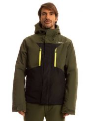 Fischer Kurtka narciarska w kolorze khaki rozmiar: L. Brązowe kurtki narciarskie i snowboardowe damskie FISCHER, l, bez wzorów, bez kaptura. Za 676.04 zł.