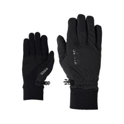 Rękawiczki softshell Ziener Idaho GTX INF Touch. Czarne rękawiczki damskie Ziener, na zimę, bez wzorów, z softshellu. Za 186.99 zł.