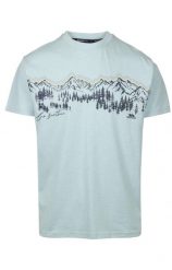 2058 Trespass Kannur - Męski t-shirt casual Seafoam. Niebieskie t-shirty męskie 2117 OF SWEDEN, na lato, m, bez wzorów, z materiału, bez kołnierzyka. Za 68.50 zł.