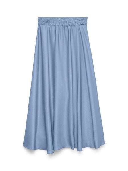 Vero Moda Spódnica w kolorze błękitnym rozmiar: M. Niebieskie spódniczki damskie Vero Moda, m, bez wzorów, z podwyższonym stanem, maxi. Za 142.51 zł.