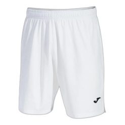 Szorty Joma Eurocopa III. Białe szorty męskie Joma, z materiału, bez kołnierzyka. Za 150.50 zł.