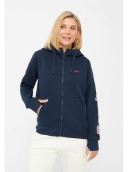 Bench Bluza "Darcine" w kolorze granatowym rozmiar: 42. Niebieskie bluzy z kapturem damskie Bench. Za 127.35 zł.