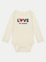 Gap Body 627601 Écru Regular Fit. Body niemowlęce GAP, bez wzorów, z bawełny, bez ramiączek. Za 59.99 zł.