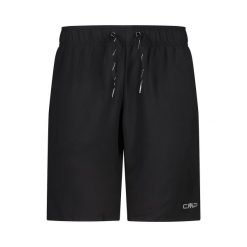 Damskie szorty bermudzkie CMP. Czarne szorty damskie CMP, bez wzorów, z materiału, sportowe. Za 192.00 zł.