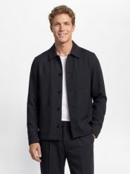 Finshley & Harding London Bluza - Owen Mężczyźni Comfort Fit niebieski, 44. Niebieskie bluzy bez kaptura męskie Finshley & Harding London, m. Za 549.95 zł.