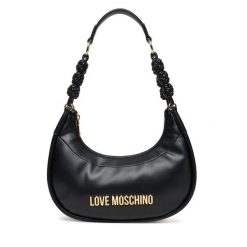 Torebka LOVE MOSCHINO. Czarne torebki klasyczne damskie Love Moschino, bez wzorów, bez dodatków. Za 589.99 zł.