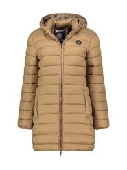 Canadian Peak Płaszcz pikowany "Atikamapeak" w kolorze jasnobrązowym rozmiar: XXL. Brązowe płaszcze damskie Canadian Peak, xxl, bez wzorów. Za 187.07 zł.