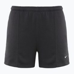 Spodenki damskie Nike Sportswear Chill Terry 4". Czarne spodenki sportowe damskie Nike, bez wzorów, sportowe. Za 159.99 zł.