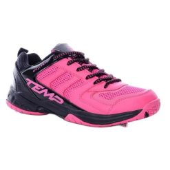 Buty Tempish No Limit W 119000076 różowe. Czerwone buty sportowe na co dzień damskie bez wzorów, z bawełny, do biegania. Za 392.18 zł.
