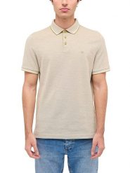 Mustang Koszulka polo w kolorze beżowym rozmiar: XL. Brązowe koszulki polo męskie Mustang, xl, bez wzorów, z bawełny, bez ramiączek. Za 114.17 zł.