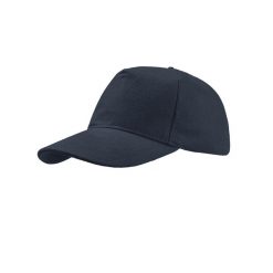 Czapka 5częściowa Bawełniana Czapka Liberty Five Buckle Heavy Brush. Niebieskie czapki męskie ATLANTIS, bez wzorów, z bawełny. Za 38.99 zł.