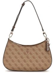 Guess Torebka w kolorze beżowym - 29 x 18 x 6 cm rozmiar: onesize. Brązowe torebki klasyczne damskie Guess, z aplikacjami, z materiału, bez dodatków. Za 414.45 zł.