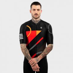 Męska koszulka rowerowa z krótkim rękawem Kolarstwo Siroko M2 Colorado. Czarne t-shirty sportowe męskie SIROKO, m, z jersey, bez ramiączek, rowerowe. Za 339.00 zł.