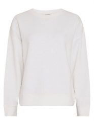 MOSS COPENHAGEN Bluza "Ima Q" w kolorze białym rozmiar: L/XL. Białe bluzy bez kaptura damskie MOSS COPENHAGEN, l. Za 179.95 zł.