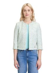 BETTY & CO Kurtka przejściowa w kolorze kremowo-błękitnym rozmiar: 38. Brązowe kurtki damskie Betty & Co., bez wzorów, bez kaptura. Za 114.95 zł.