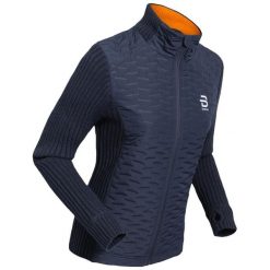 Kurtka trekkingowa z pełnym zamkiem dla kobiet Daehlie Sportswear Comfy. Niebieskie kurtki damskie DAEHLIE, na zimę, s, bez wzorów, z materiału, bez kaptura. Za 639.50 zł.