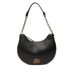 Torebka KARL LAGERFELD. Czarne torebki klasyczne damskie Karl Lagerfeld, bez wzorów, bez dodatków. Za 979.99 zł.