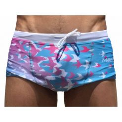Kąpielówki Mako Summer. Niebieskie kąpielówki męskie MAKO, m, bez wzorów, do pływania. Za 196.50 zł.