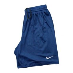 Second life - Short de Sport Nike - Stan dobry. Niebieskie szorty sportowe męskie Nike, s, z materiału, na fitness i siłownię. Za 63.86 zł.