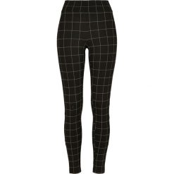 Damskie klasyczne legginsy miejskie z wysoką talią. Białe legginsy damskie Urban Classics, bez wzorów. Za 126.50 zł.