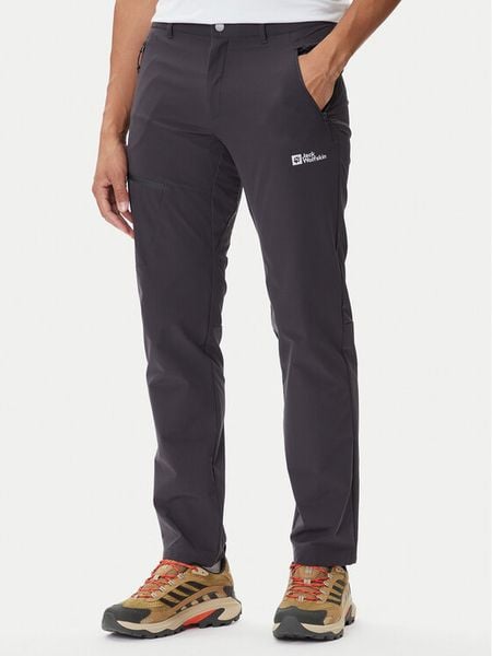 Jack Wolfskin Spodnie outdoor Pico A63904 Szary Regular Fit. Szare spodnie sportowe męskie Jack Wolfskin, z syntetyku. Za 339.99 zł.