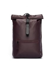Rains Plecak Rolltop 13320 Bordowy. Czerwone plecaki damskie Rains, bez wzorów, z materiału, sportowe. Za 379.99 zł.