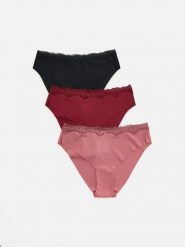 Majtki figi 3 pack - jasnofioletowy. Fioletowe figi damskie Reserved, l, bez wzorów, z dzianiny. Za 59.99 zł.