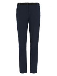 Regatta Spodnie trekkingowe "Xert Stretch" w kolorze granatowym rozmiar: 44. Niebieskie spodnie dresowe damskie Regatta, bez wzorów, z materiału. Za 172.49 zł.