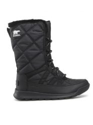 Sorel Śniegowce Whitney™ II Tall Lace Wp NL3823-010 Czarny. Czarne śniegowce damskie Sorel, z materiału. Za 617.99 zł.