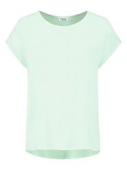 Sublevel Bluzka w kolorze miętowym rozmiar: XL. Zielone bluzki damskie Sublevel, xl, bez wzorów, z wiskozy, bez kołnierzyka, bez ramiączek. Za 43.99 zł.