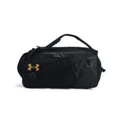 Torba - plecak Under Armour Contain Duo MD BP Duffle uniw. Czarne plecaki męskie Under Armour, bez wzorów. Za 287.99 zł.